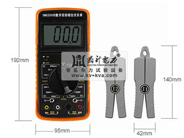 数字双钳相位伏安表