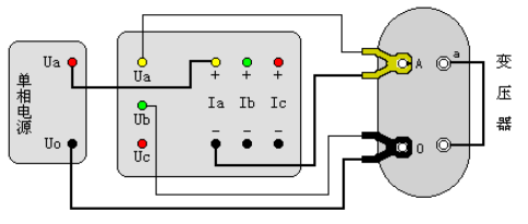 变压器容量及损耗参数测试仪三相三线电源测量变压器短路损耗接线