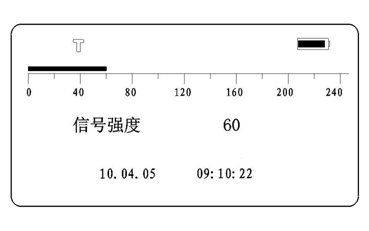 绝缘子故障测试仪主测试激光灯打开界面