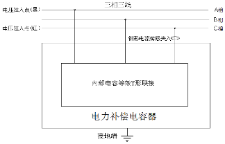 全自动电容电感测试仪Y形联接被试电容B相接线图